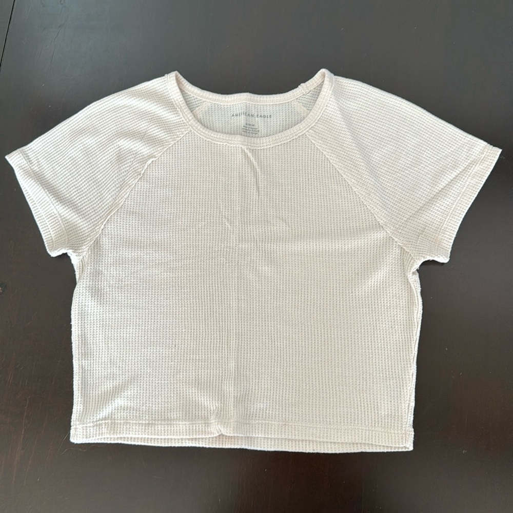 American Eagle Crop Tee